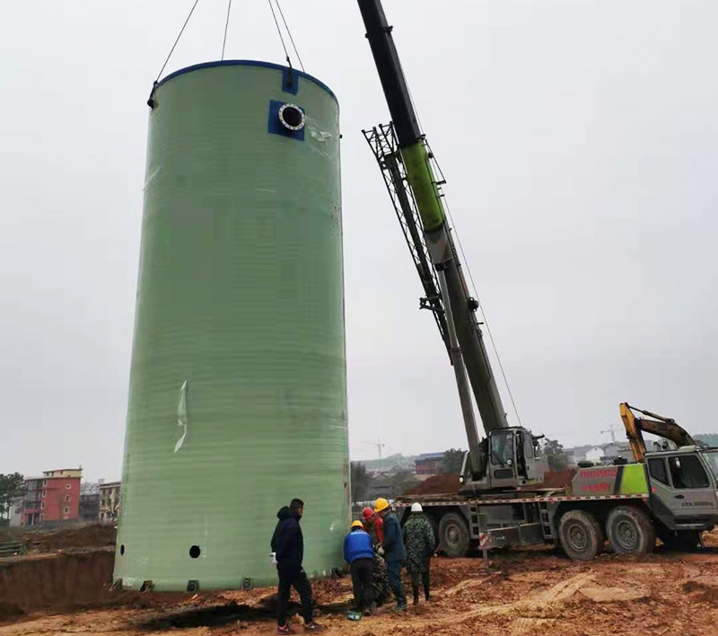 園林景觀澆灌一體化提升泵站