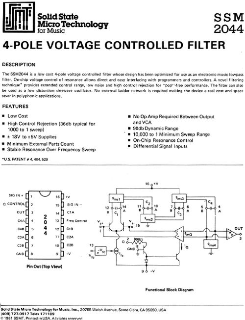 SSM2044 IC型號詳解 PDF資料、經銷商網絡與電力電子元器件銷售指南